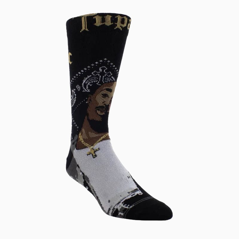Chaussettes Tupac Bandana Noire