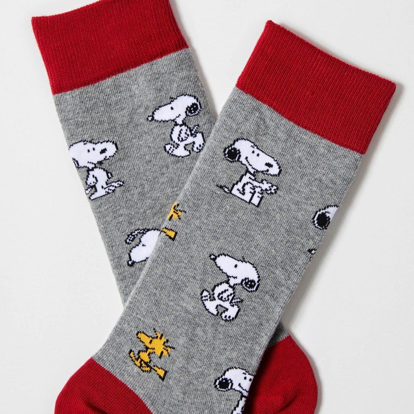 Twin Roads - Snoopy Grey Socks for Him