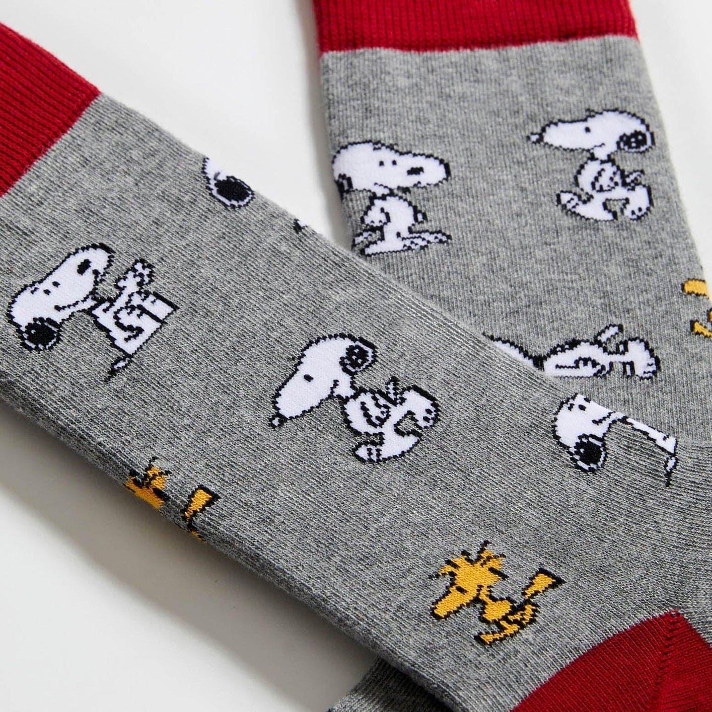 Twin Roads - Snoopy Grey Socks for Him