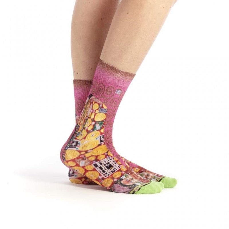 Twin Roads - "The Kiss" Printed Socks for Her