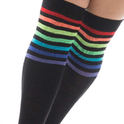 Twin Roads - Socks - Referee Over The Knee Socks