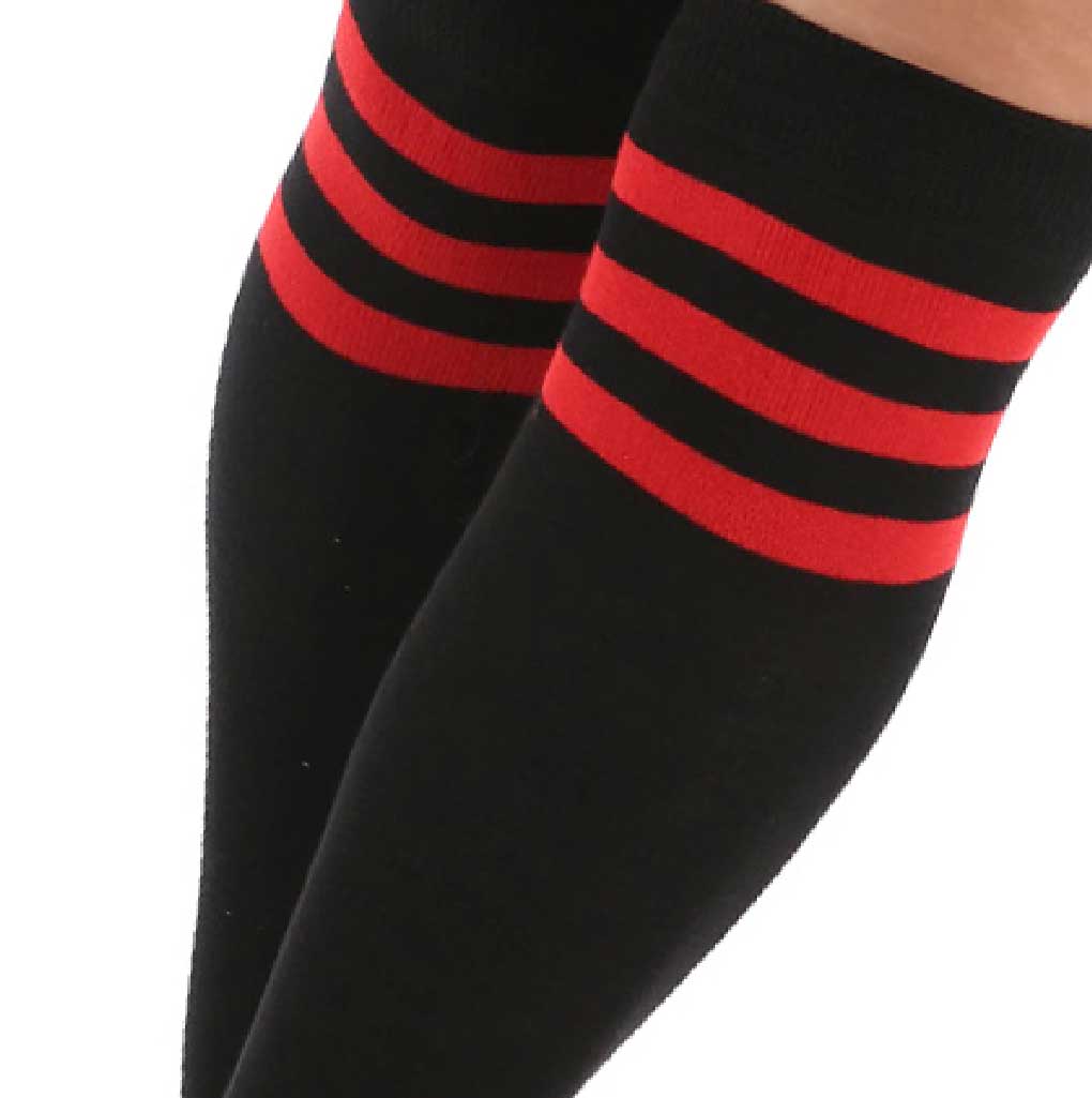 Twin Roads - Socks - Referee Over The Knee Socks