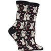 women's socks - puppy love