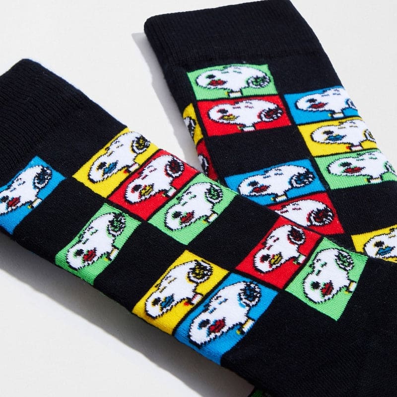 Snoopy Pop Art Socks for Him