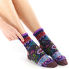 Twin Roads - Carpathian Frilled Crew Socks for Her