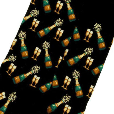 Twin Roads - Champagne Bottles Socks for Him