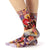 "Composition Beue" Printed Socks for Her