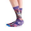 Twin Roads - "Tahiti" Printed Socks for Her