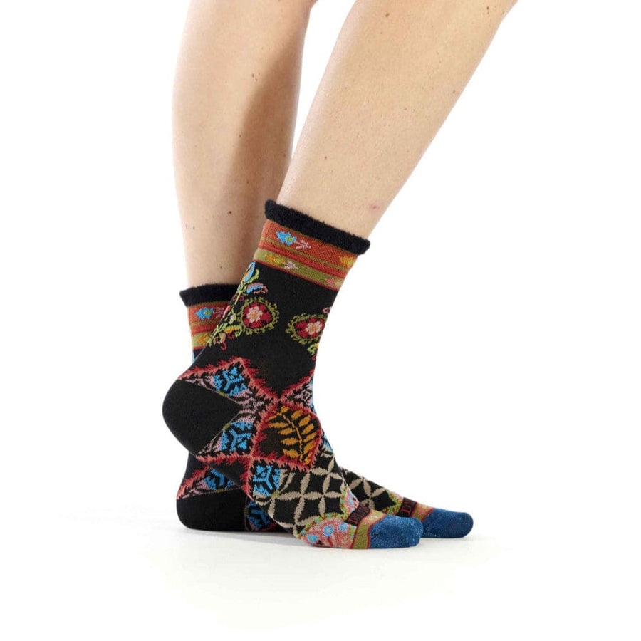Atlas Frilled Crew Socks for Her