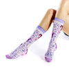 Twin Roads - "Chatelaine" Printed Socks for Her