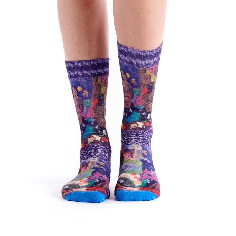 Twin Roads - "Tahiti" Printed Socks for Her