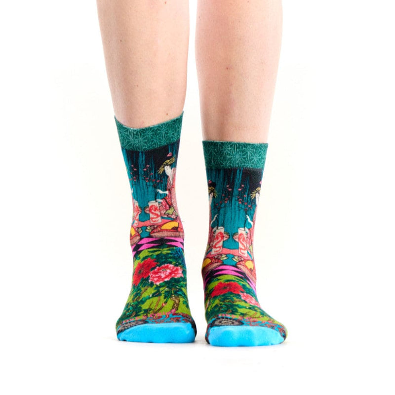 Twin Roads - Geisha Printed Socks for Her