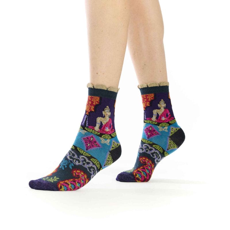 Twin Roads  - Nirvana Frilled Crew Socks for Her