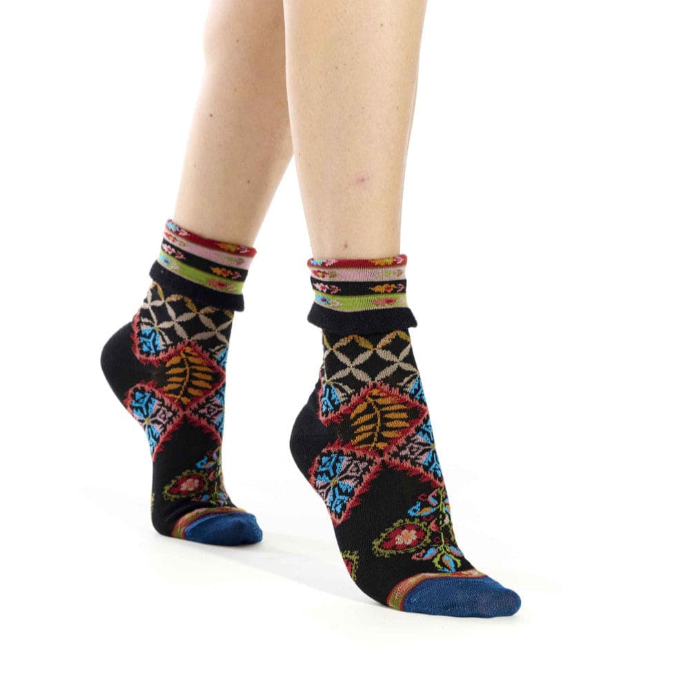 Atlas Turn Back Cuff Socks for Her