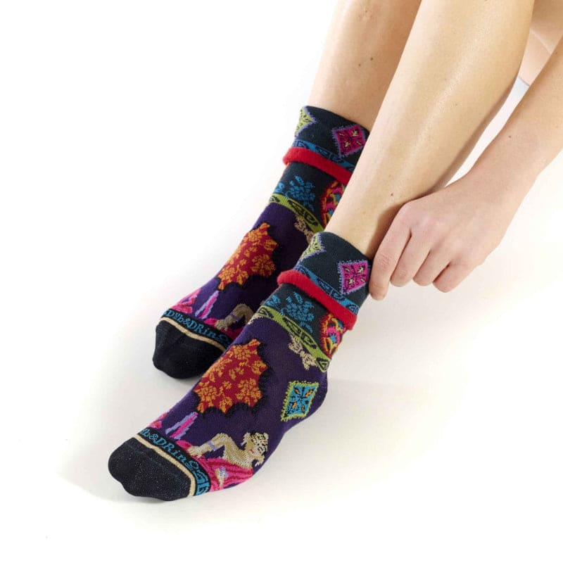 Twin Roads - Nirvana Turn Back Cuff Socks for Her