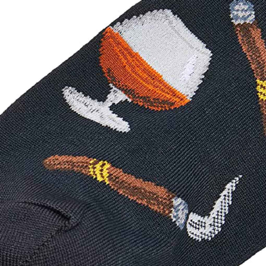 Twin Roads - Cognac and Cigars Socks for Him