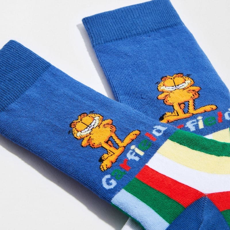 Garfield Stripe Socks for Her