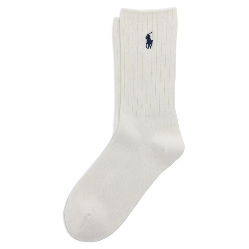 Embroidered Pony Crew Socks for Her
