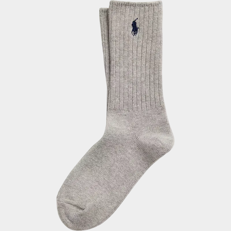 Embroidered Pony Crew Socks for Her