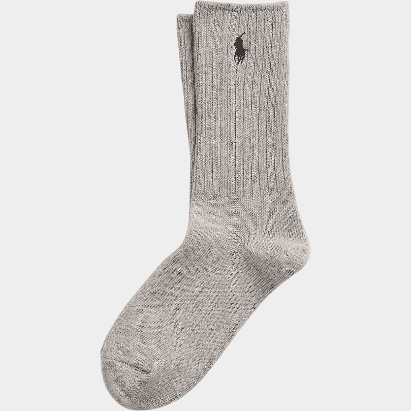 Embroidered Pony Crew Socks for Her