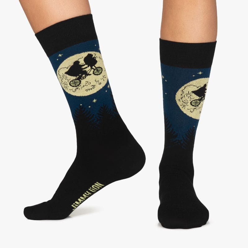 ET Flying Bike Socks for Him