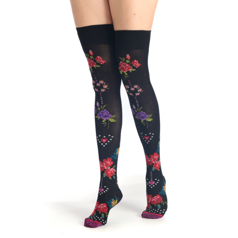 Mimosa Over the Knee Socks