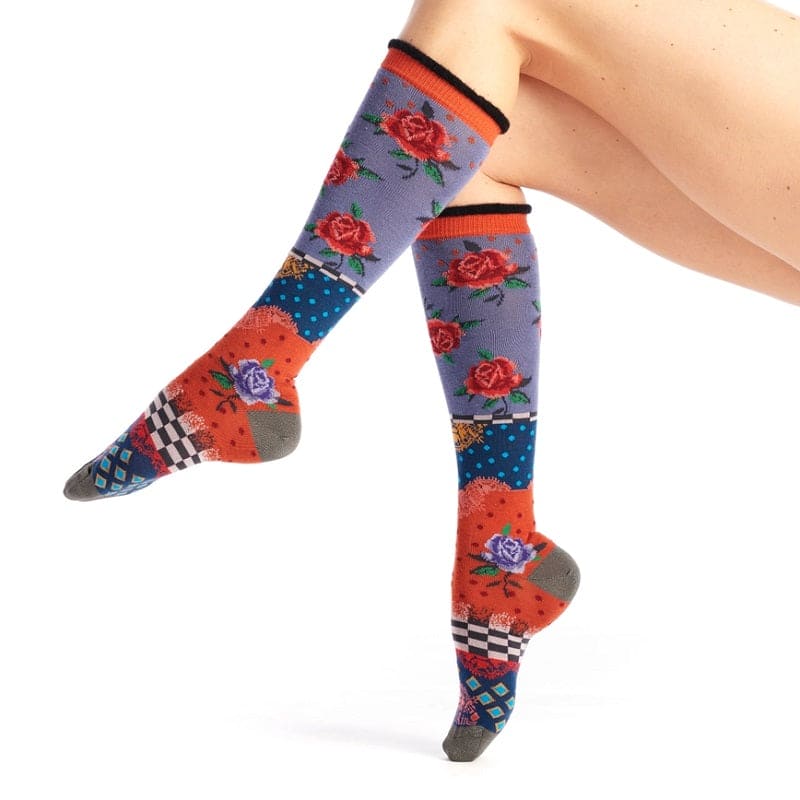 Twin Roads - Garden Knee High Socks for Her