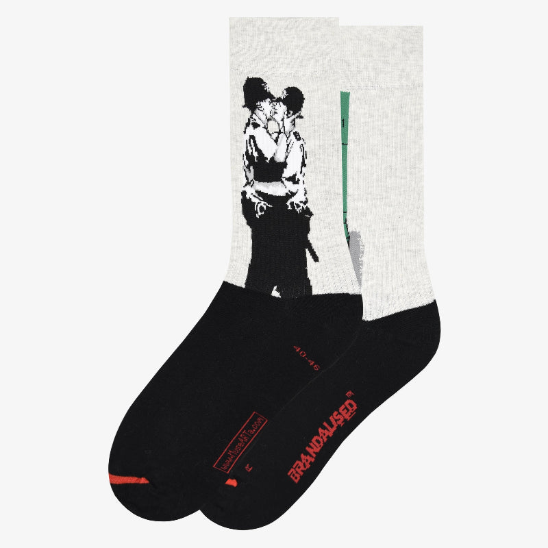 Banksy - Kissing Coppers or Him