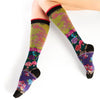 Twin Roads - Chinoiserie Over the Knee Socks for Her 
