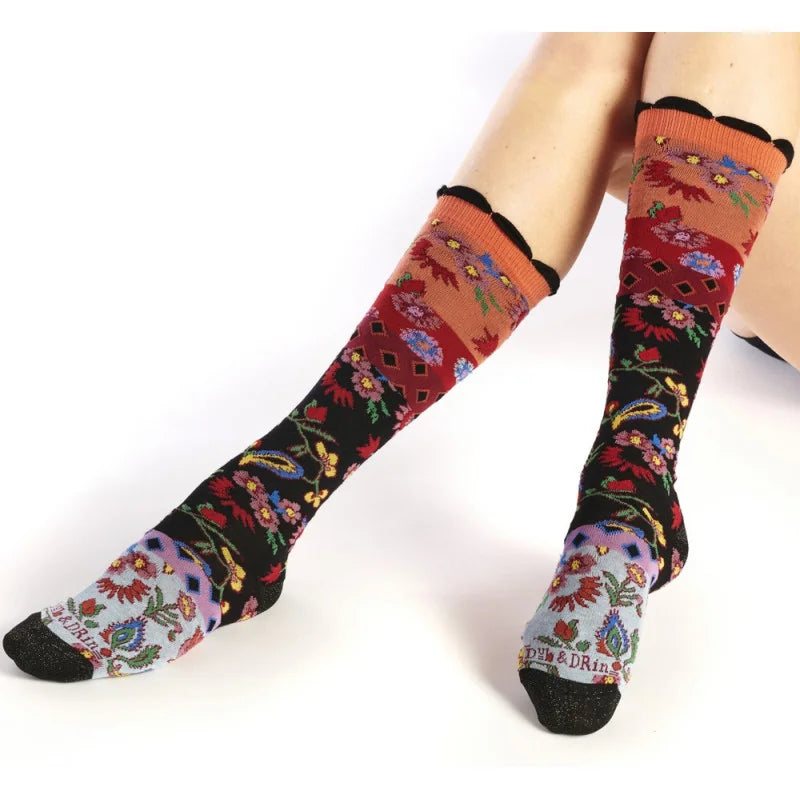 Twin Roads - Indienne Knee High Socks for Her