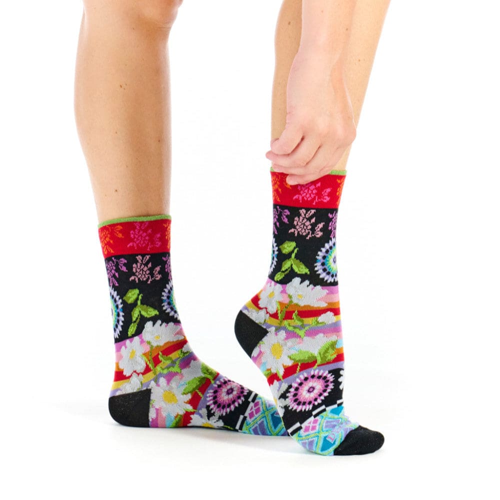 Twin Roads - Bellis Frilled Crew Socks for Her
