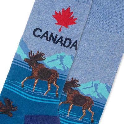 Twin Roads - Canada Moose Socks for Him