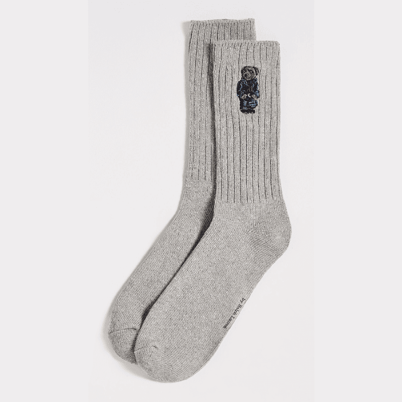 Polo Ralph Lauren Men’s Denim Bear Crew