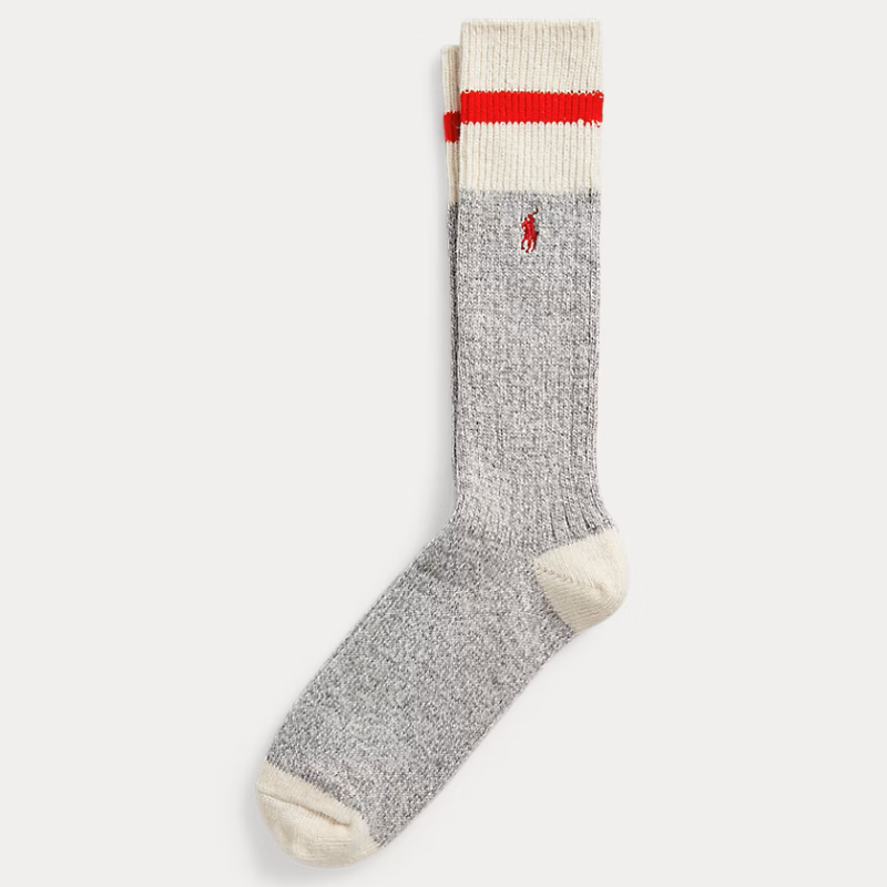 Wool-Blend Ragg Boot Socks