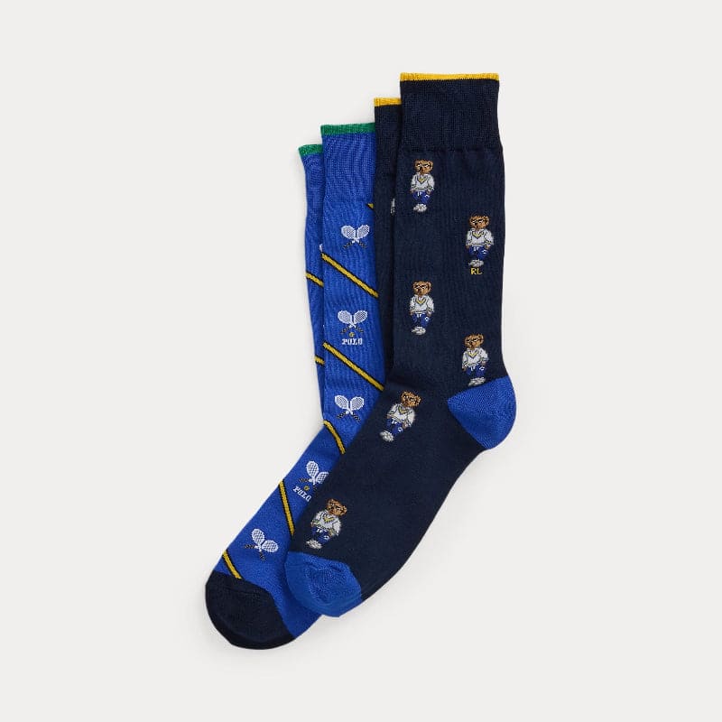 Polo Bear Trouser Sock 2-Pack