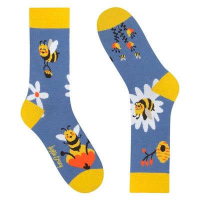 Twin Roads - Smiling Bees Socks for Her
