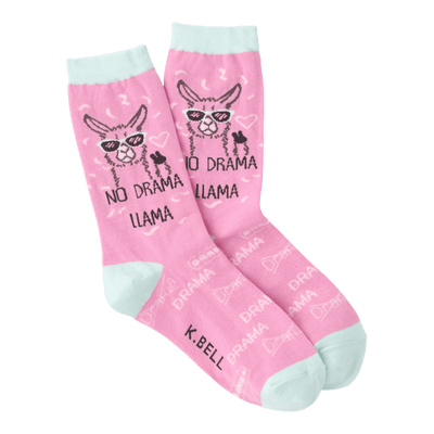 womens socks - No Drama Llama