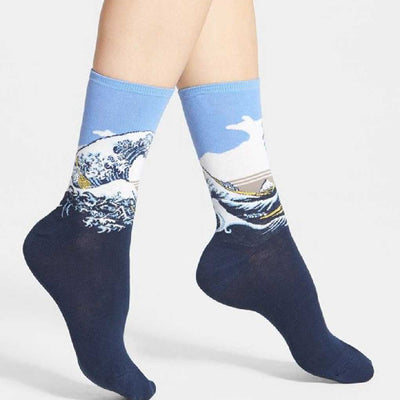 Twin Roads - Great Wave Socks for Her