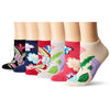 womne's socks - Botanical Florals Ankle Socks
