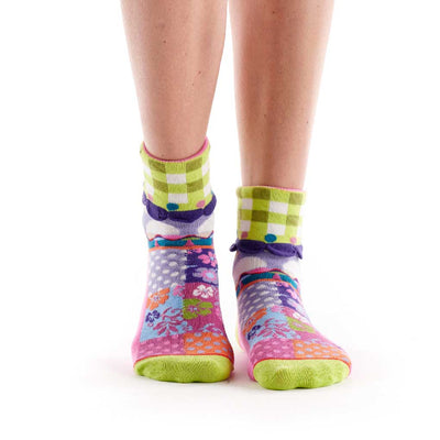 Twin Roads - King Reverse Frill Crew Socks for Her