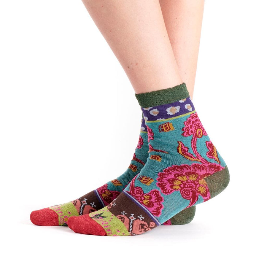 Twin Roads - Dye Fantaisy Crew Socks for Her