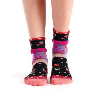 Twin Roads - Damas Reverse Scallop Socks for Her