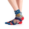 Twin Roads - Melimelo Reverse Scalloped  Socks for Her