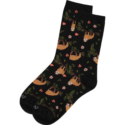 women's socks - sloth