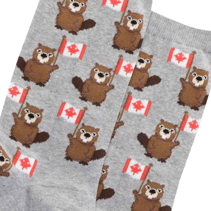 Canada Beaver Socks for Her