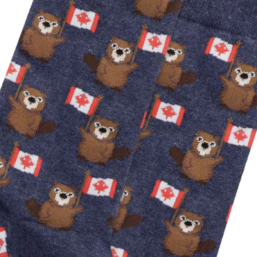Chaussettes de castor du Canada pour lui