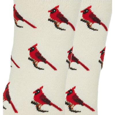 women's socks - cardinals