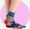 Twin Roads - Melimelo Reverse Scalloped  Socks for Her