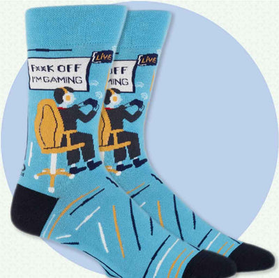 Twin Roads - F**k Off I'm Gaming Socksfor Him