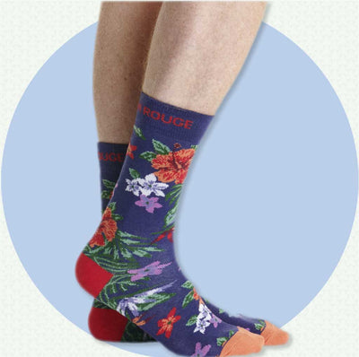 Ibis Floral Socks for Him